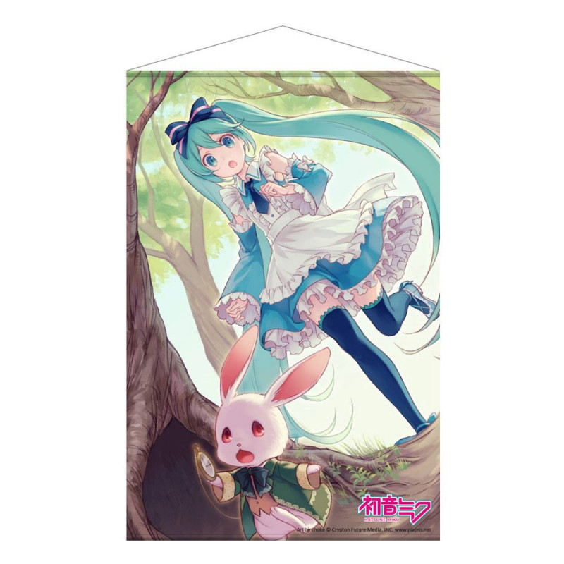 Stylée Décoration pour étagère: Poster Vocaloid wallscroll Miku Hatsune 4 60 x 90 cm
