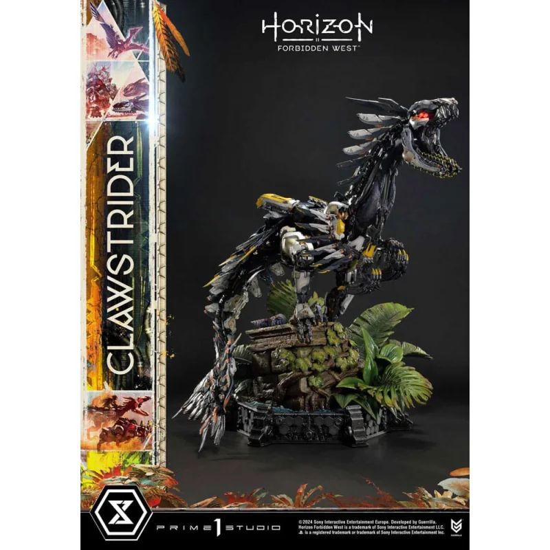 Sympa Déco: Horizon Forbidden West statuette Ultimate Premium Masterline Series 1/4 Clawstrider 68 cm
