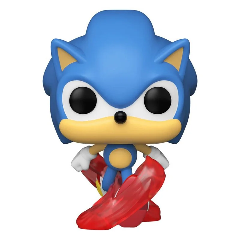 Classique Statue style moderne: Figurine Pop Sonic the Hedgehog POP! Games Vinyl figurine Sonic 30th - Running Sonic 9 cm