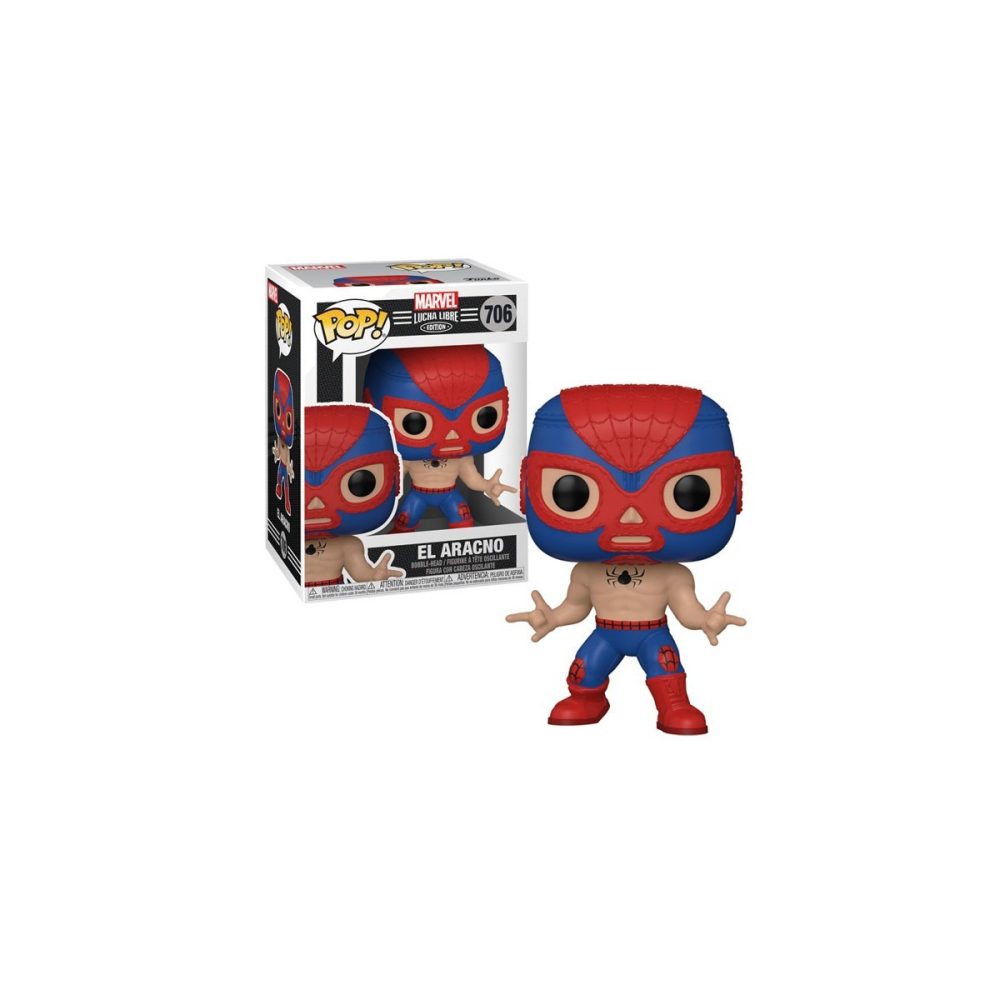 Esprit rétro: Funko POP! Marvel Lucha Libre - Spiderman