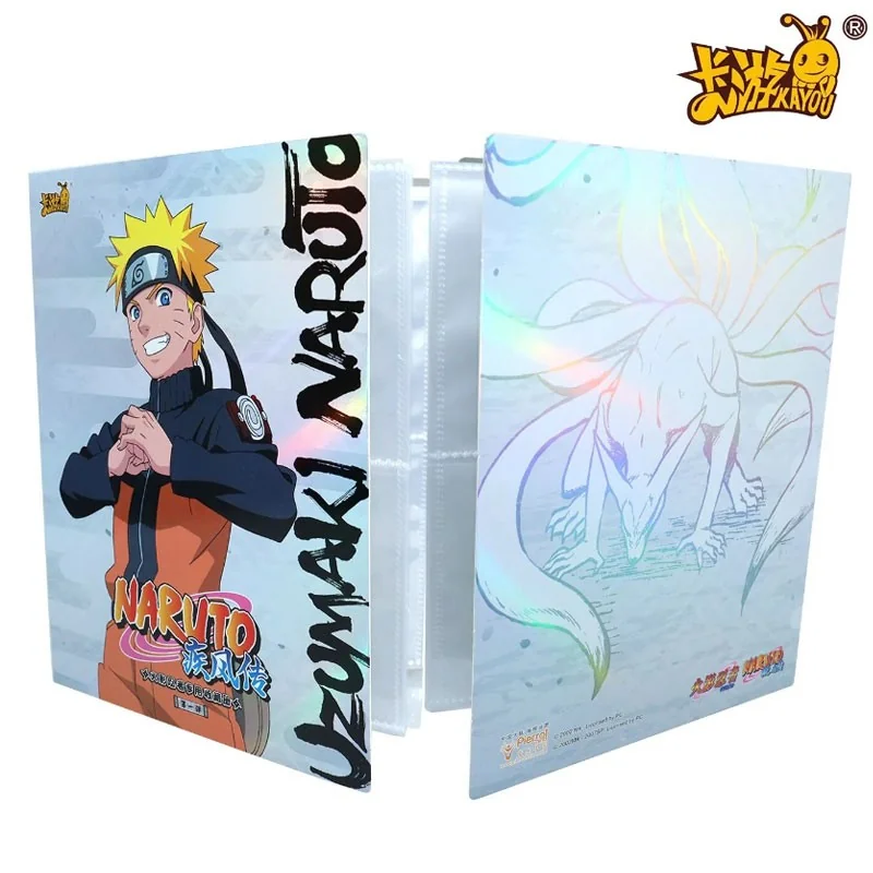 Sympa Vitrine: Naruto - kayou mini classeur officiel 20 pages + carte kakashi pr001