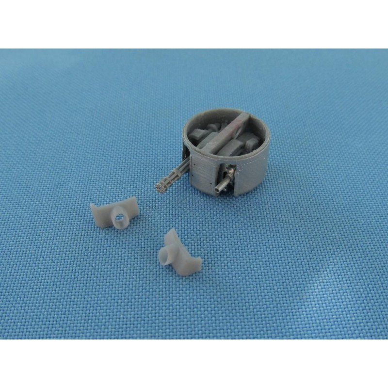 Pop Modèle: Bell AH-1G Cobra Emerson Electric M28 Turret (designed to be used with ICM and Special Hobby kits)