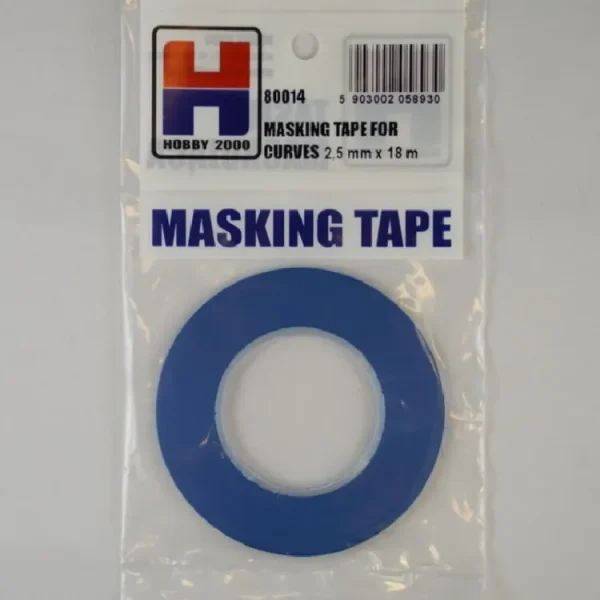 Décorative Statue: Ruban de masquage pour courbes de 2,5 mm x 18 m
