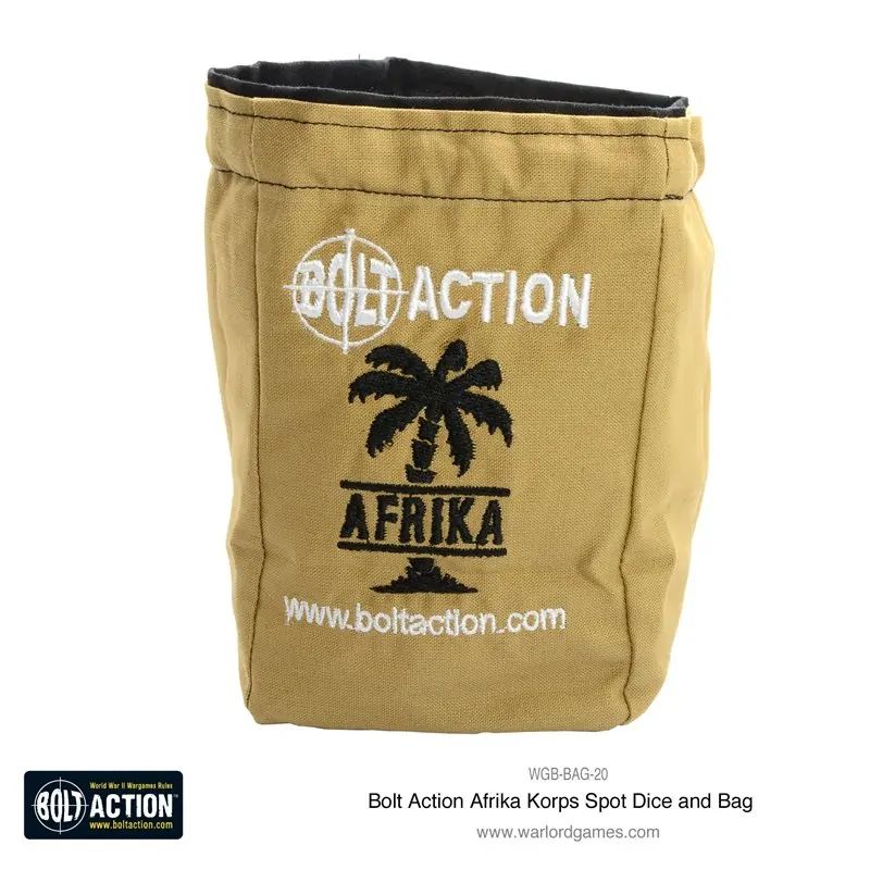 Rétro Univers: Bolt Action Afrika Korps Sac de dés