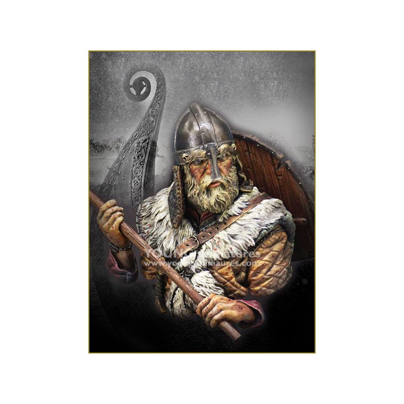 Déco belle présence: Figurine Guerrier viking