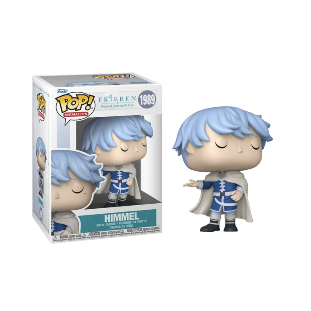 Charmante Décoration pour bureau: Figurine Pop FRIEREN - POP Animation N° 1989 - Himmel avec Chase