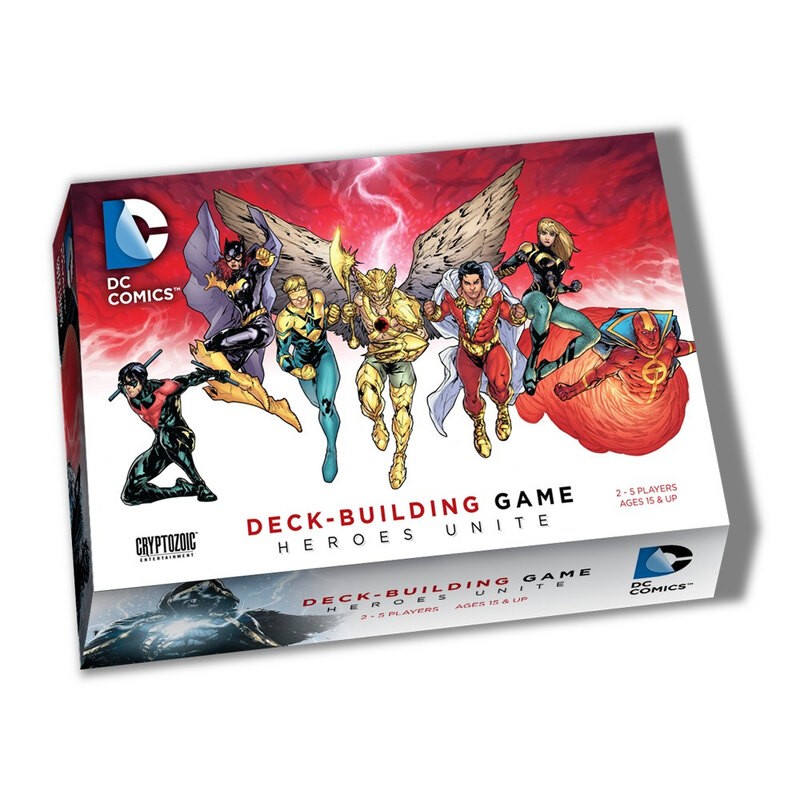 Artistique Statue: Jeu de société DC Comics: Deck-Building Game 2 - Heroes Unite