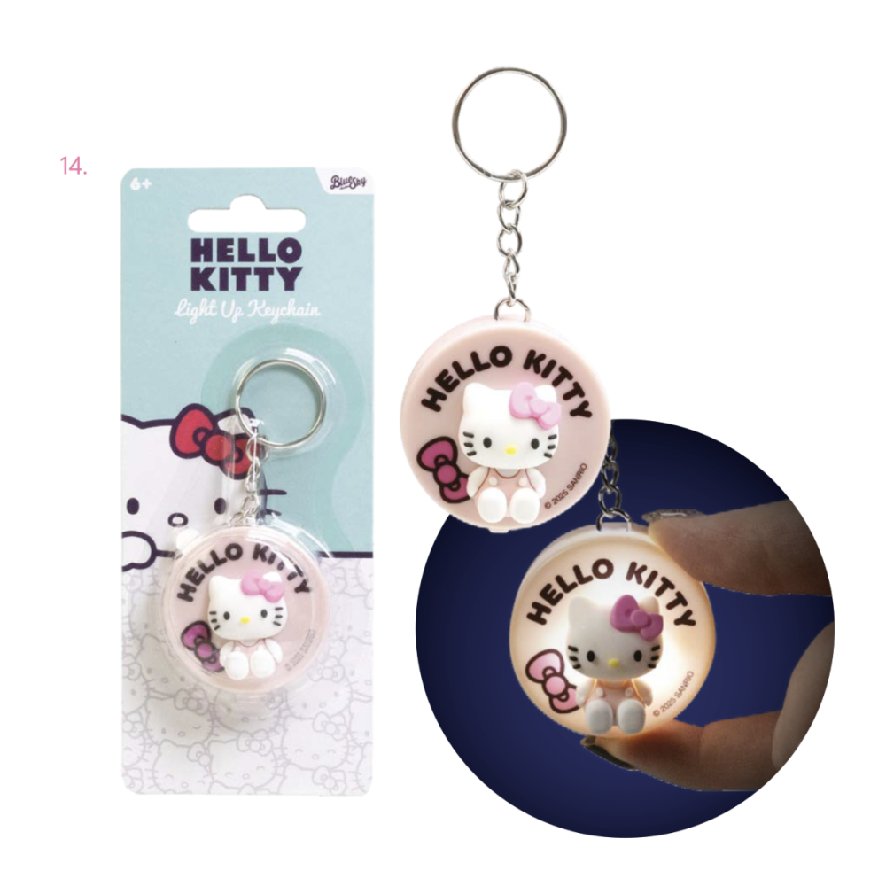 Belle Univers: HELLO KITTY - Porte-Clé Lumineux