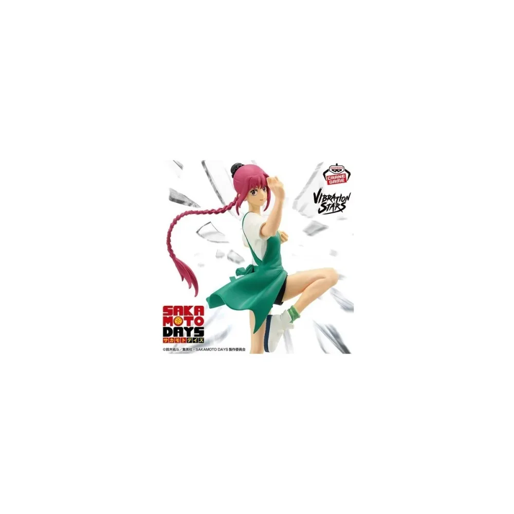 Charmante Sélection: Sakamoto Days - Figurine Lu Shaotang - Vibration Stars