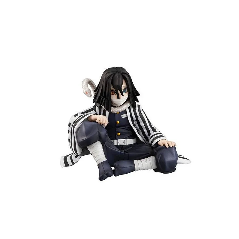 Style style rétro: Figurine Demon Slayer Kimetsu no Yaiba statuette PVC G.E.M. Iguro-san Palm Size 7 cm