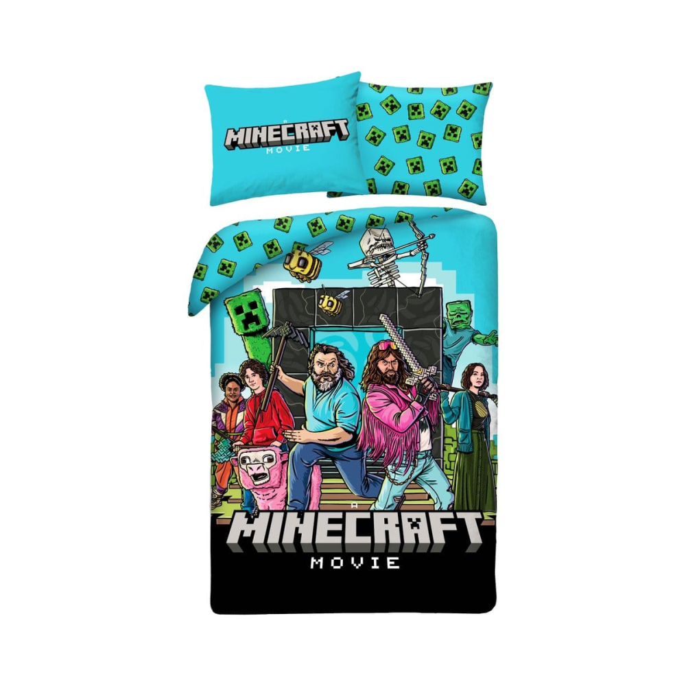 Sélection pour collection: Minecraft Movie parure de lit Ver. 2 140 x 200 cm / 70 x 90 cm