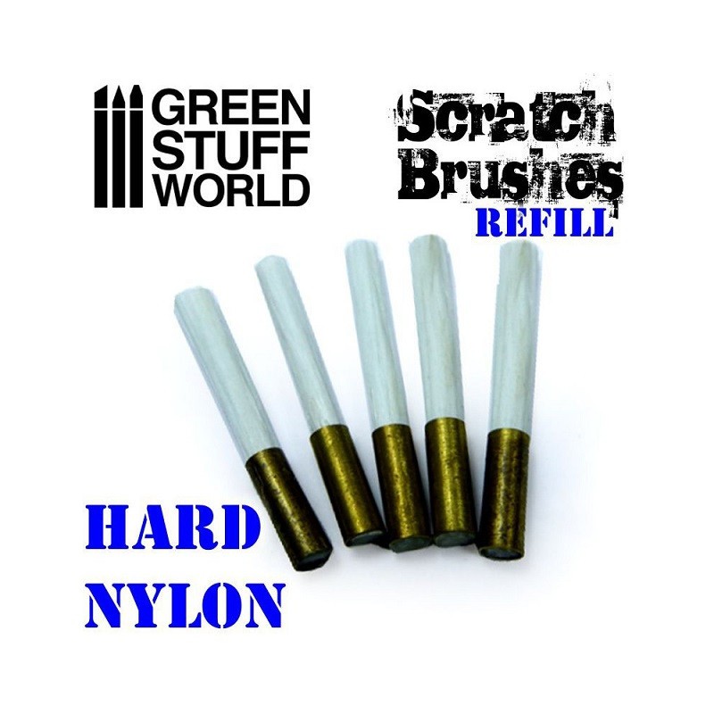 Classique Style look original: Recharge de brosses à gratte - nylon dur