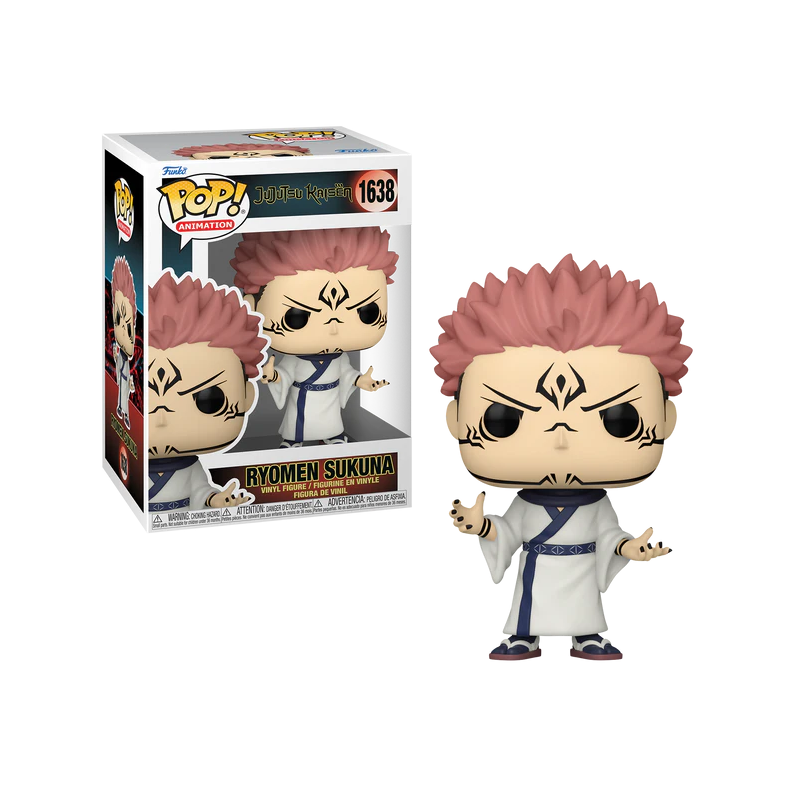 Charmante Décoration: Figurine Pop JUJUTSU KAISEN - POP Animation N° 1638 - Sukuna