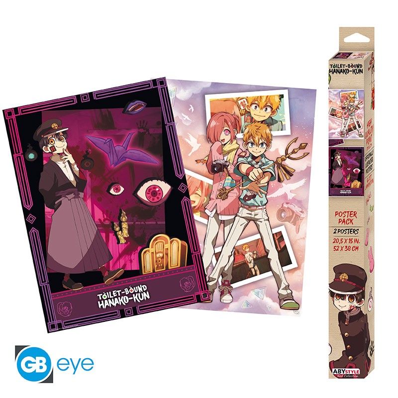 Geek Statue: TOILET-BOUND HANAKO-KUN - Set 2 Chibi Posters - Série 2 (52x38)