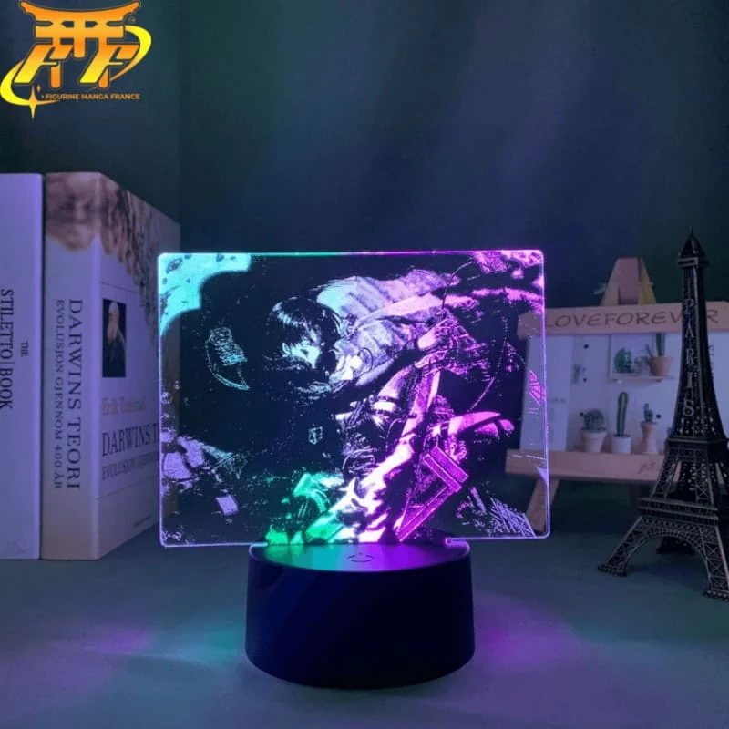 Pièce déco style pop: Lampe LED Livail Ackerman Bicolore V2 - Attaque des Titans™