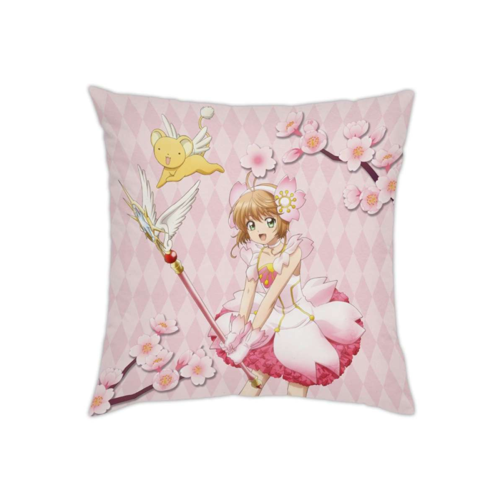 Charmante Style style rétro: Card Captor Sakura Clear Card Sakura Blooming Spring Couch Pillow