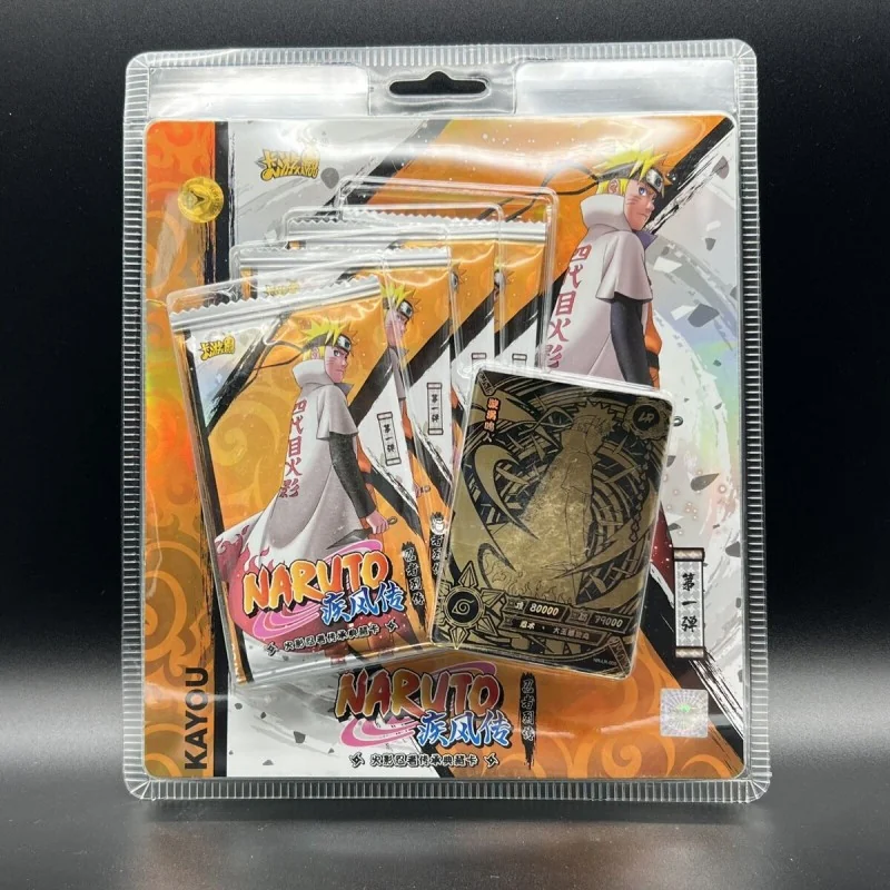 Moderne Statue style geek: NARUTO - KAYOU CARD BLISTER PACK TIER 4 WAVE 4 T4W4 (1LR + 4 packs / 5 cards pack)