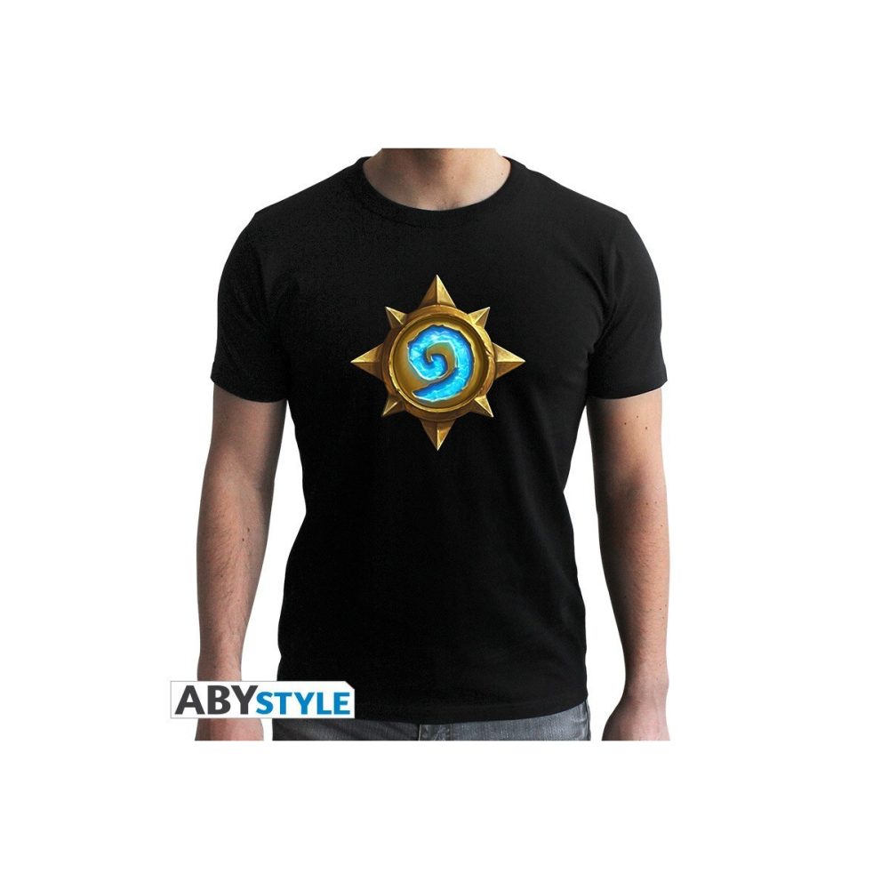 Classique Déco esprit déco: T-shirt Heartstone Rosace MC Black