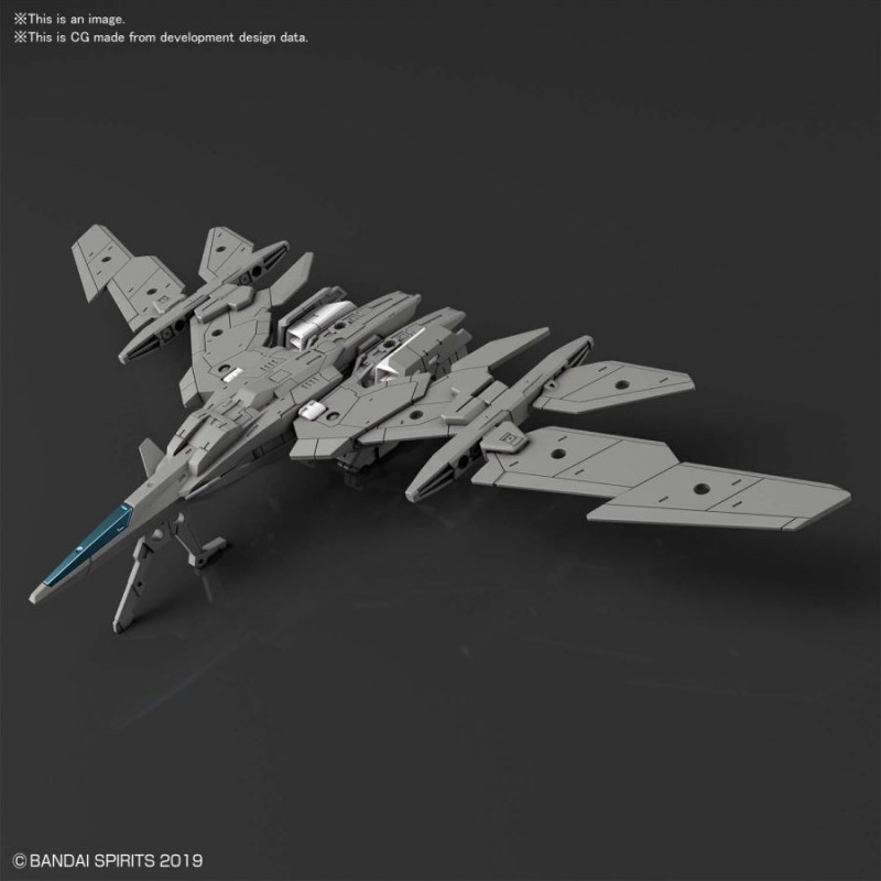 Classique Déco esprit déco: Figurine 30mm ex arm vehicule air fight gris 1/144