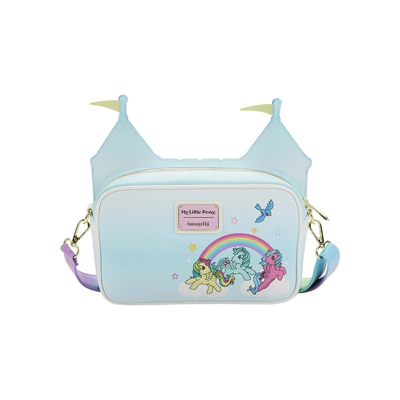 Détaillée Design: Hasbro Loungefly Sac A Main My Little Pony Castle
