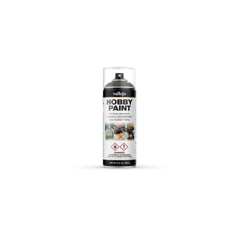Objet pour bureau: Apprêt aérosol Vallejo 400 ml : gris champ allemand