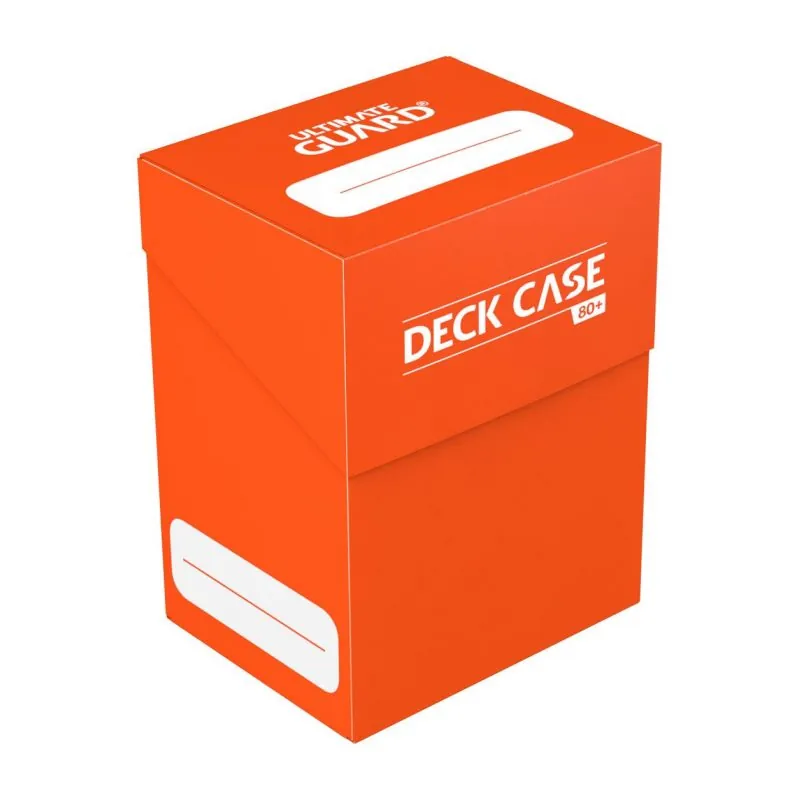 Figurine vitrine style pop: Ultimate Guard boîte pour cartes Deck Case 80+ taille standard Orange