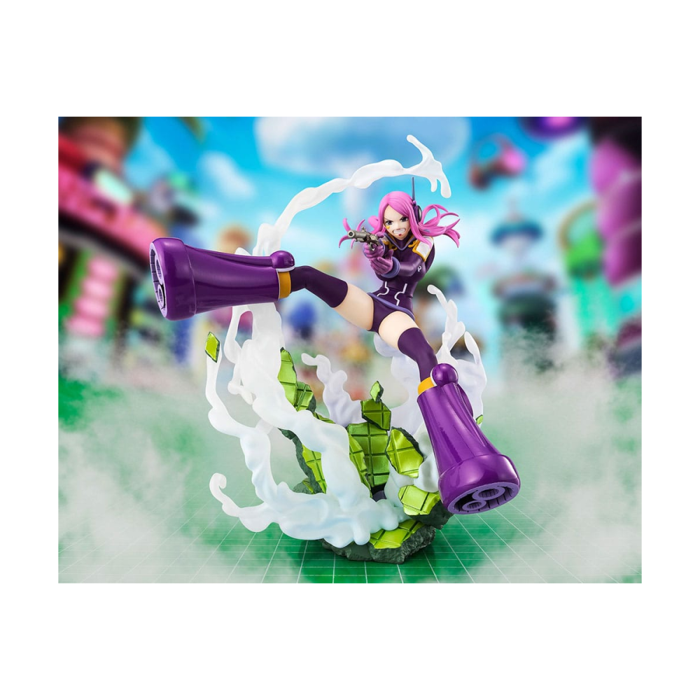 Pièce pour étagère: One Piece - statuette PVC Figuarts ZERO Extra Battle Jewelery.Bonny Near Death Experience 17 cm