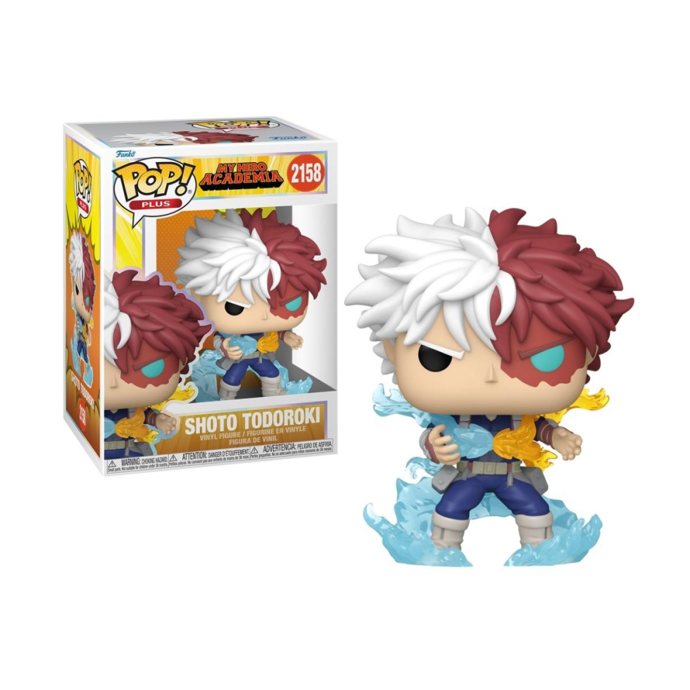 Pièce vitrine pour bureau: Figurine Pop MY HERO ACADEMIA - POP Plus N° 2158 - Shoto Todoroki
