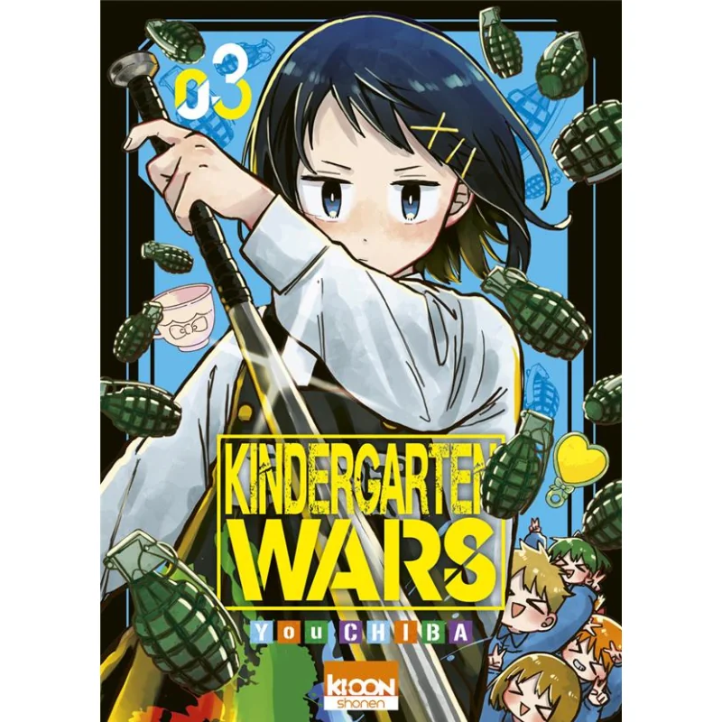 Figurine déco style moderne: Kindergarten wars tome 3