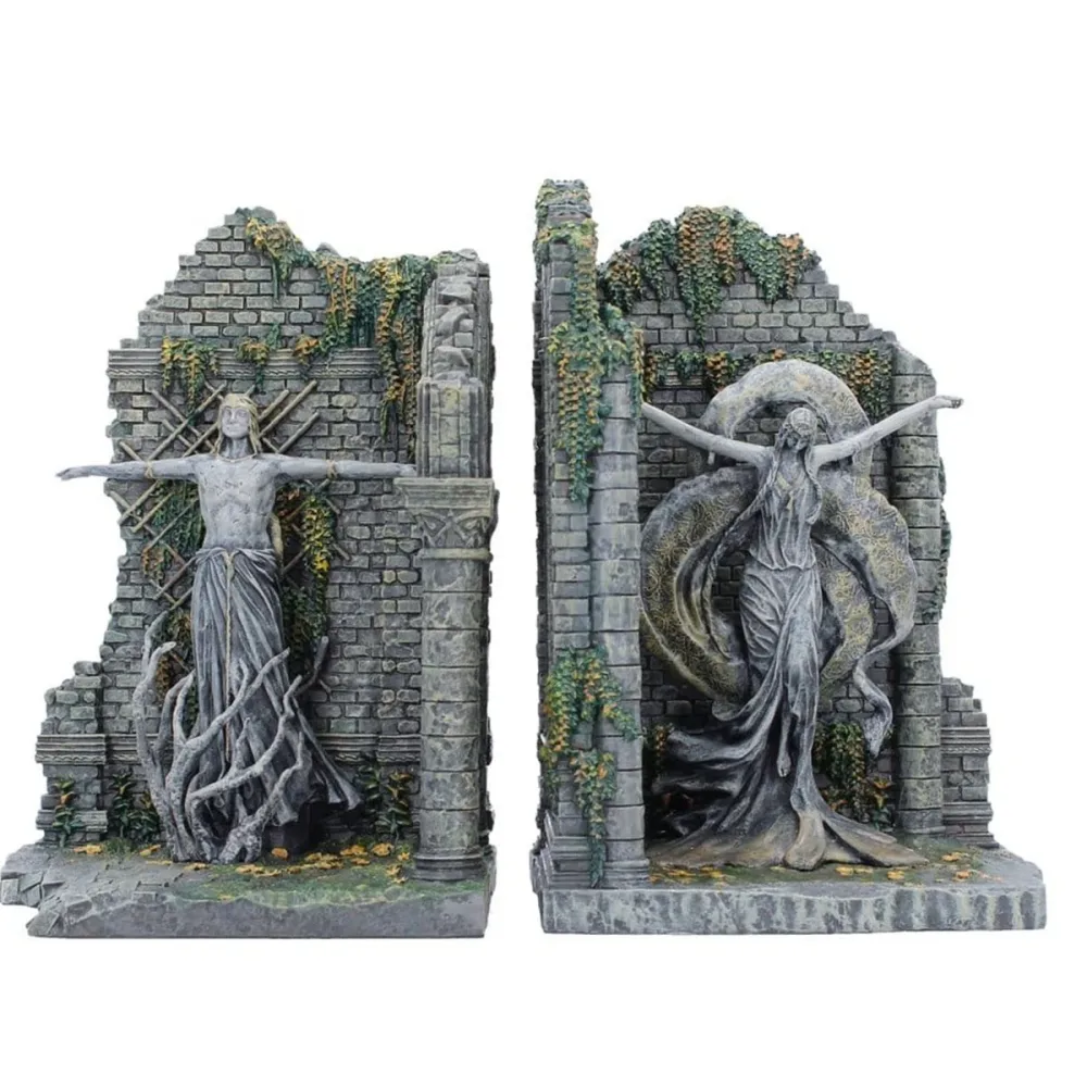 Univers pour étagère: Elden Ring - Serre-livres Radagon & Queen Marika