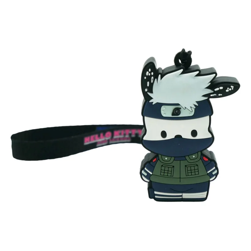 Charmante Déco: Naruto Shipudden x Hello Kitty porte-clés PVC Pochacco Kakashi