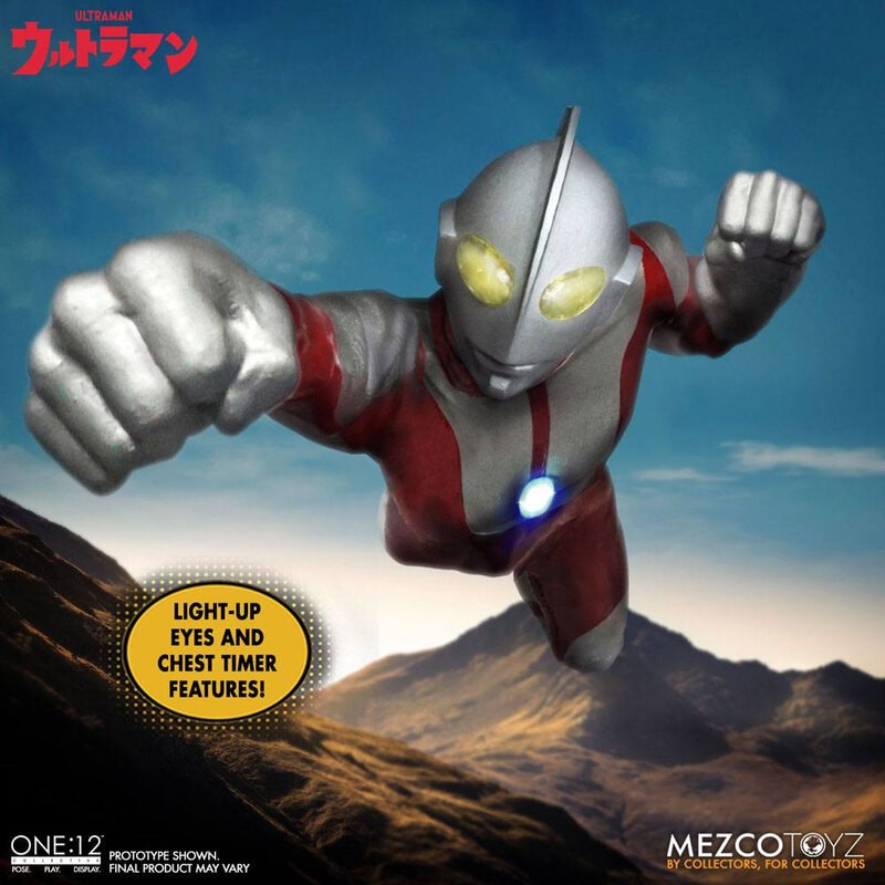 Pour bureau: Ultraman figurine lumineuse 1/12 Ultraman 16 cm