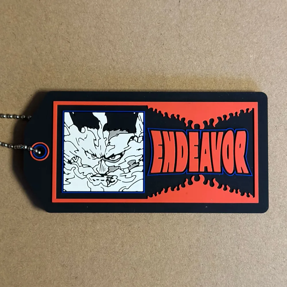 Créative Design style rétro: My Hero Academia - Porte-clé Endeavor