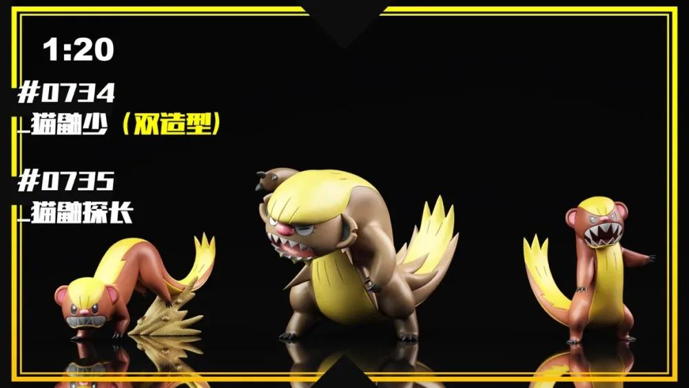 Originale Vitrine: [PREORDER] 1/20 Scale World Figure [SXG] – Yungoos & Gumshoos