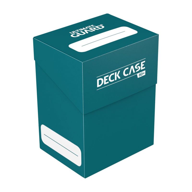 Classique Vitrine pour cadeau: Ultimate Guard boîte pour cartes Deck Case 80+ taille standard Bleu Pétrole
