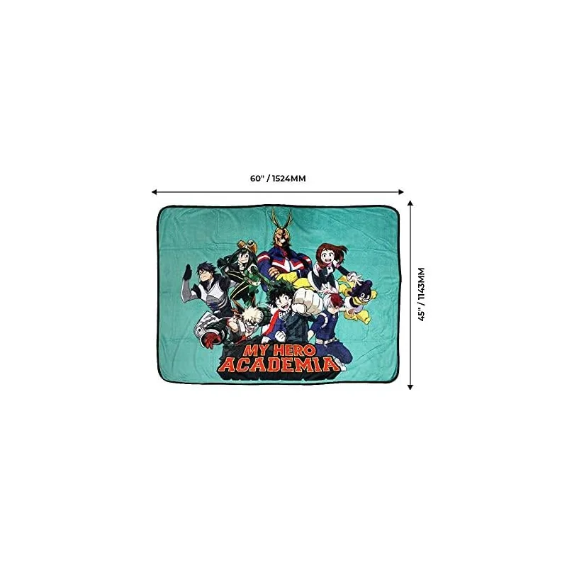 Classique Sélection: MY HERO ACADEMIA - Groupe - Couverture 114x152cm