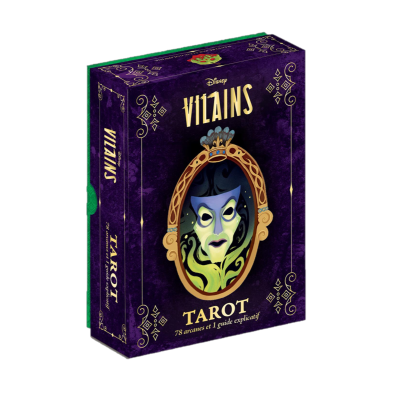 Objet vitrine style rétro: DISNEY VILAINS - Coffret Tarot