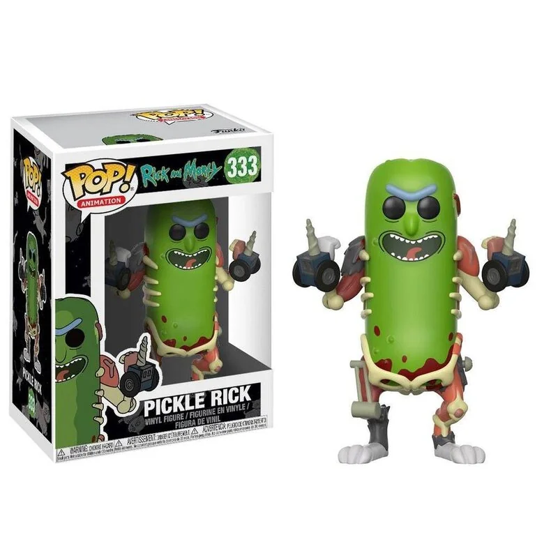 Pièce collection esprit collection: Rick et Morty Figurine POP! Animation Vinyl Pickle Rick 9 cm
