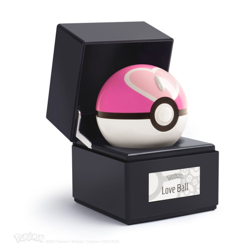 Créative Design style rétro: Pokémon réplique Diecast Love Ball - WAND COMPANY