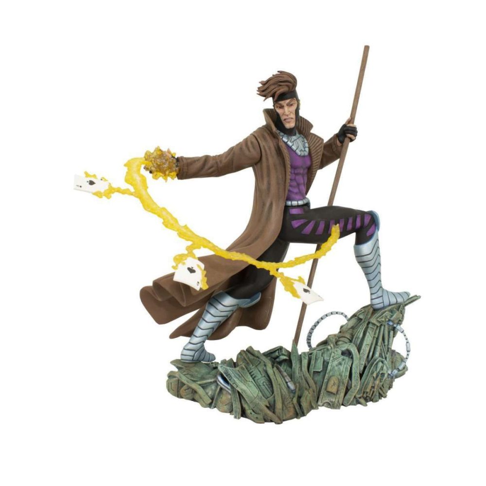 Geek Statue style geek: Marvel Gallery - Gambit Comic