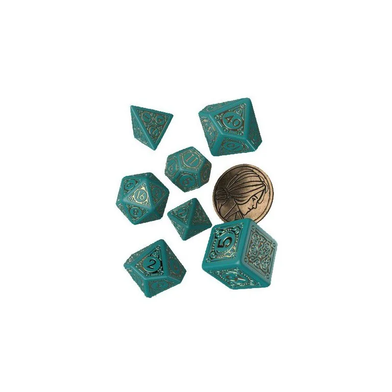 Figurine pour bureau: The Witcher pack dés Triss The Beautiful Healer (7)