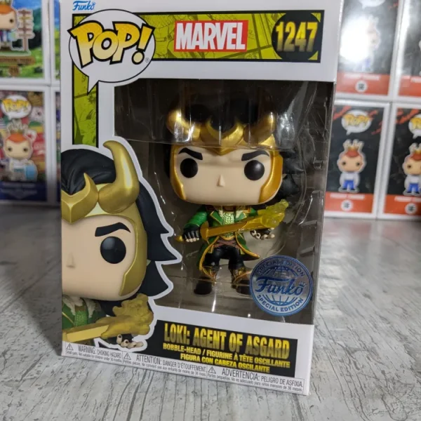 Funko pop Marvel Comics #1247 - Loki : Agent of Asgard