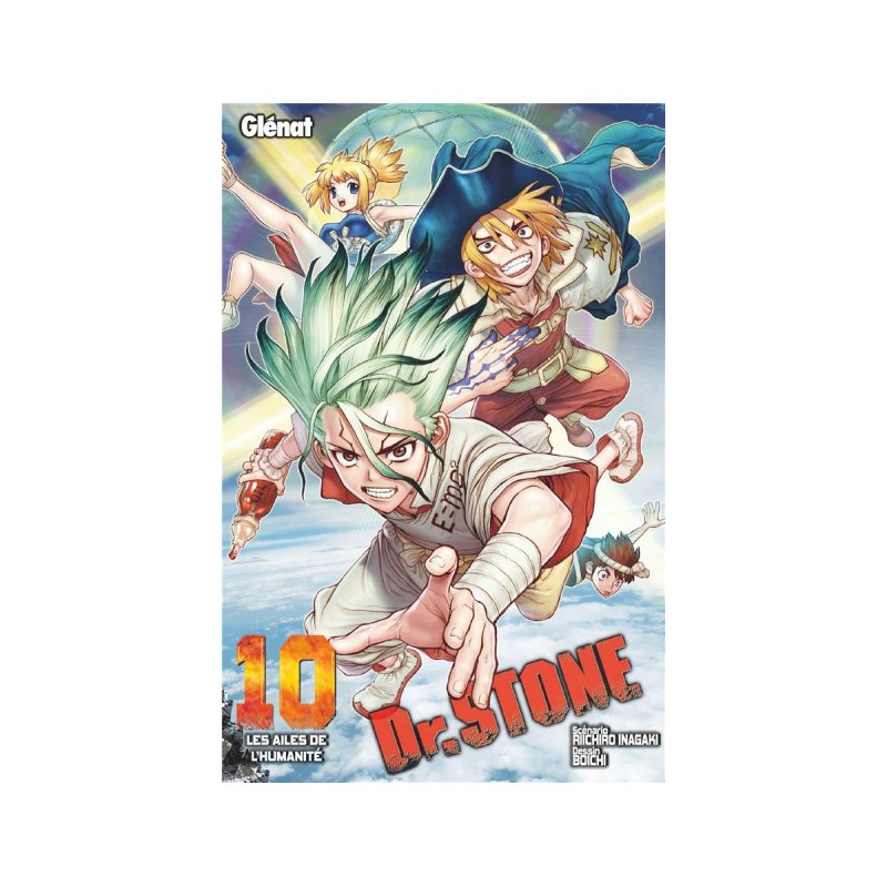 Rétro Figurine esprit déco: Dr. Stone Tome 10