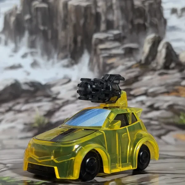 Blokees - Transformers Galaxy Shining (DV01) - Bumblebee Vehicle Glittering (~4-6cm)