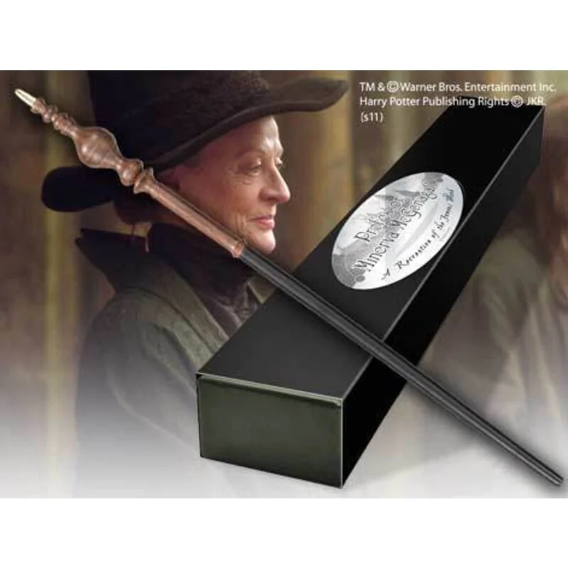 Originale Vitrine style geek: Harry Potter: baguette du professeur Minerva McGonagall