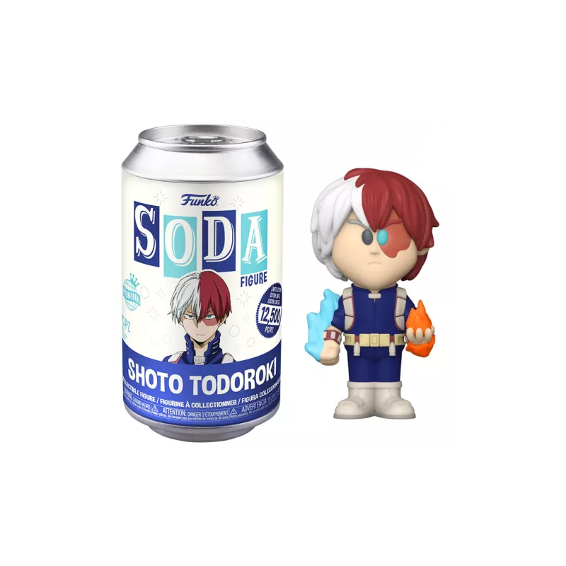 Objet vitrine style geek: Figurine Pop MY HERO ACADEMIA - POP Soda - Todoroki avec Chase