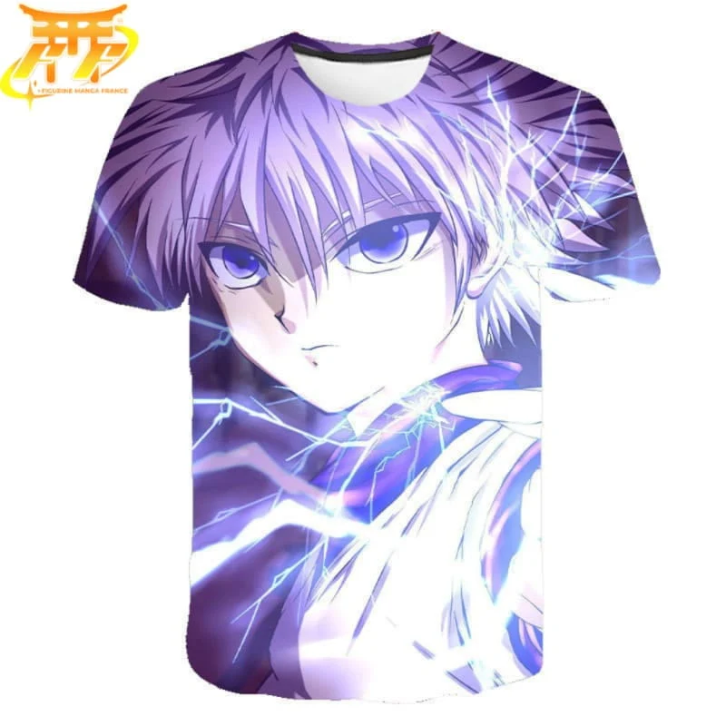 Statue vitrine déco: T-Shirt Kilua "Thunder" - Hunter x Hunter™