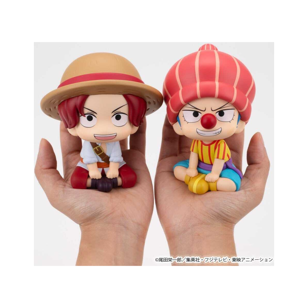 Objet look soigné: One Piece pack 2 figurines PVC Look Up Shanks & Buggy Childhood Ver. 11 cm (with gift)