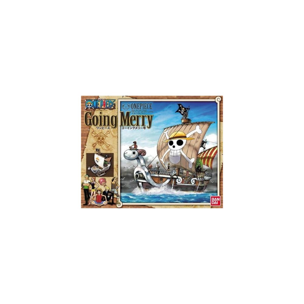 Jolie miniature pour vitrine: One Piece - Model Kit Going Merry 30cm