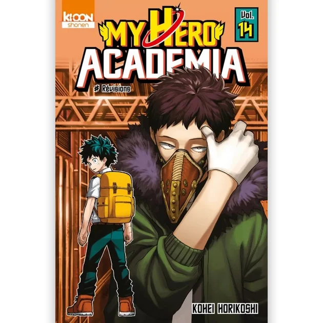 Visuelle Modèle pour vitrine: My Hero Academia - Tome 14